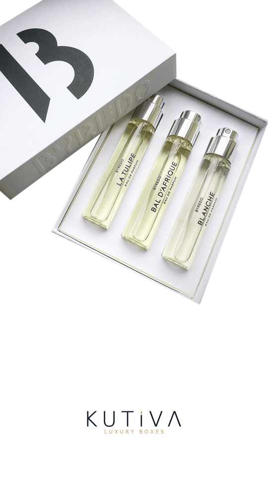 Kutiva Özel Yuvalı Serum ve Tester Kutusu
